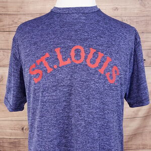ST LOUIS CARDINALS MARYVILLE UNIVERSITY SGA STADIUM GIVEAWAY POLYESTER TSHIRT XL